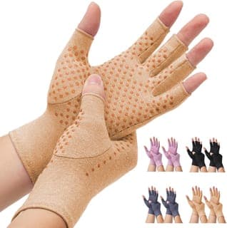 Arthritis compression gloves, 2 pair — product photograph from the store listing